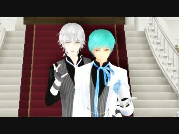【MMD刀剣乱舞】鶴丸と一期でカンタレラ【修正＋お着替え】
