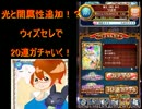 黒猫のウィズ　光と闇属性追加！？　ウィズセレで20連引いたお