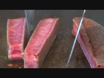 [元気が出る！日本田舎旅行]高級黒毛和牛の鉄板焼を食べた