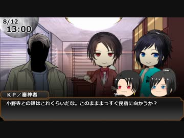 【ゆっくり】沖田組と土方組のクトゥルフ神話TRPG 2-2【リプレイ風】