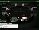 ダイヤのポーカー30　　4.40トーナメント編　193人32位　ギリインマネ