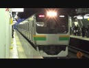 20150129　夕方の約7分間に3本の東海道線が着発する光景@品川駅5番線