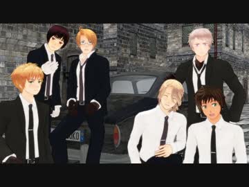 【APヘタリアMMD】KiLLER_?【はぐれ悪友】