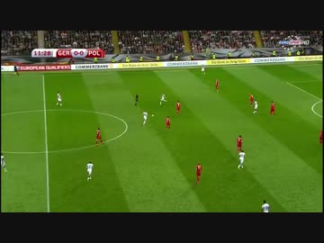 EURO2016予選グループD ドイツ×ポーランド
