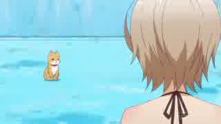 【がっこうぐらし！】太郎丸がすべるだけでピカピカになるを逆再生他