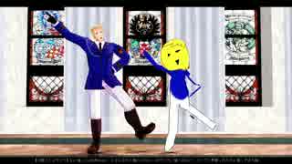 【APヘタリアMMD】なんだろうへんなきry【ムキムキとペラいの】