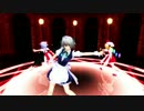【東方MMD】咲夜とフランとレミリアでドーナツホール
