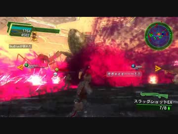 【地球防衛軍4.1】レンジャーのみ両手スラッグ縛り 廃都の脅威