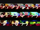 【比較動画】東方ＭＭＤ　ゴロゴロするだけを並べてみた