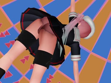 [MMD艦これ] ローアングル シュレディンガイガーのこねこ  (紳士向け)