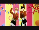 【進撃のMMD】自作親友組でキャットフード