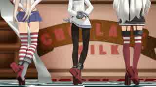 【MMD艦これ】 ハロー、ミスターチョコレート【島風・時津風・天津風】