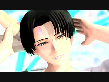 【進撃のMMD】Girls【悪人面トリオ】