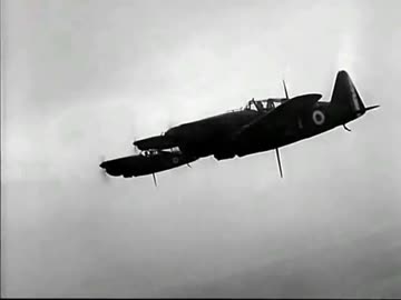 モラン=ソルニエ MS.406戦闘機のモーターカノン射撃映像