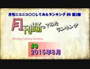月刊ニコニコ踊ってみたランキング #9　2015年8月