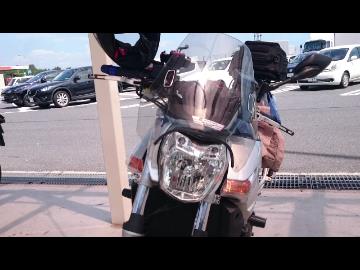 GSR400にスクリーン付けて　下手な喋りをどうにかしたい(´・ω・`)