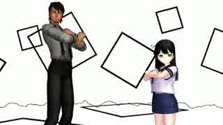 【MMD艦これ】潮with虎徹 by リモコン【MMDタイバニ】