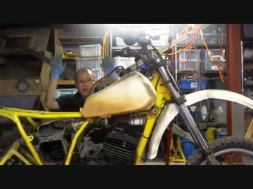 レストア生放送 ダイジェスト 20年放置のバイクのエンジンを掛ける