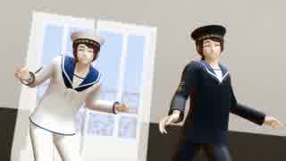 【陸！海！空！MMD】水兵兄弟でShake it off【カメラ配布】