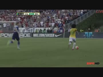 【国際親善】ブラジル凄すぎ　×　アメリカ