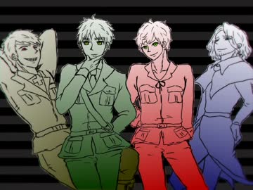 【APヘタリア】悪友眉毛でクトゥルフRPGってみた：11　仮配布【RPG】