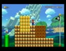 スーパーマリオメーカーでにしき表彰台を作ってみた。