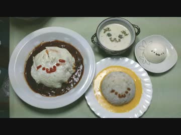 【ディナーに】ｼｮﾎﾞｰﾝ(´･ω･`)セット作ってみた(´･ω･`)