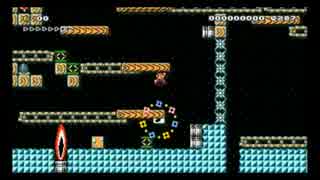 マリオメーカーで全自動マリオ＃１改