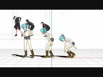 アンデッドエネミーをトレース中３【MMD】