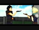 【MMD】田舎者コンビはきょうもハレバレ【FF7】
