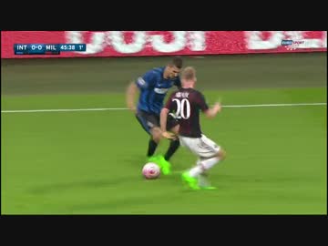 ミラノダービー　インテル×ミラン