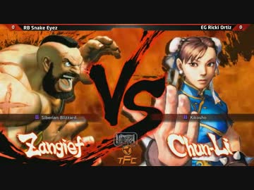 TheFallClassic2015 ウル4 LosersSemiFinal SnakeEyez vs RickyOrtiz