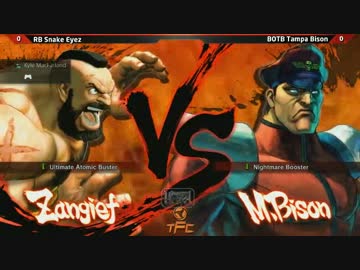 TheFallClassic2015 ウル4 LosersFinal SnakeEyez vs TampaBison