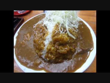 【プチ大盛り】印度カレー中栄の合がけ特盛と特製玉子焼き