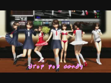 Mmd てとらさんの夢をみた Drop Pop Candy ニコニコ動画