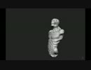 Zbrushで筋肉エイリアンを作ってみた #01