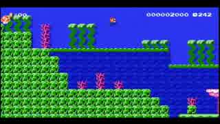 マリオメーカーで作ってみた【かいぞくのいりえ】