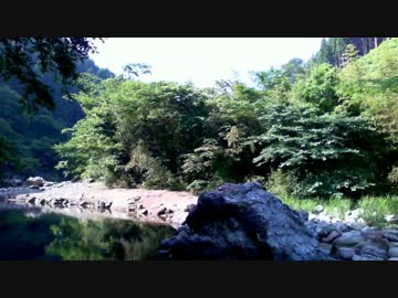 【癒し系ＢＧＭ】　加江田渓谷⑨ 【自然音】　 Healing valley
