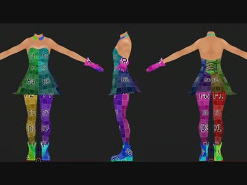 [Blender]装備系MOD講座　=モデリング_Bパート=　[Fallout]