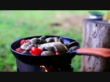 【盆キャンプ】ハンモックで軽量キャンプ【中編】