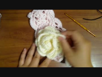 【ハンドメイド】手編みカチューム（冬用）【編んでみた】