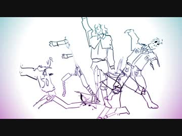【APヘタリアMMD】　一騎当線　【アメコミ連合】