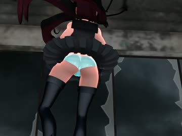 [MMD艦これ] ローアングル　[一騎当千] (紳士向け)