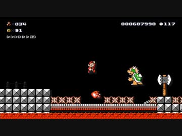 【スーパーマリオメーカー】「チャレンジ！！トゲトゲの城」