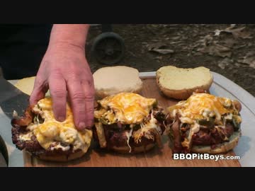 ヘルベーコンチーズバーガー