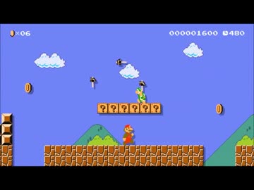 【スーパーマリオメーカー】辛そうで辛くない　少し辛いコース１