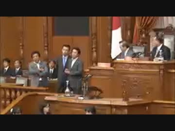 【神回】防衛大臣問責決議より言論弾圧してるのは民主と共産党