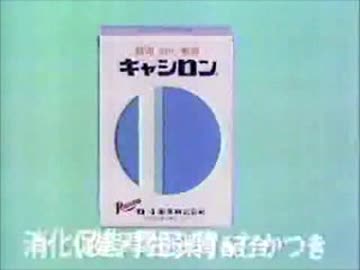 ロート製薬 キャシロンＣＭ 1976年