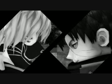 【MMD刀剣乱舞】手合せ　同田貫　対　鳴狐【MMDアクション】