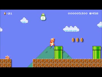 【スーパーマリオメーカー】辛そうで辛くない　少し辛いコース３